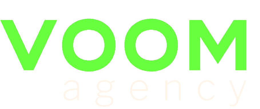 örnek çalışma sayfasında kullanılan voom agency logo